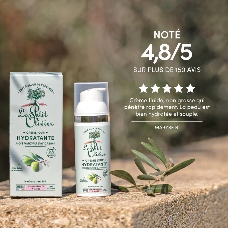 Crème Hydratante Visage Peaux Normales à Sèches