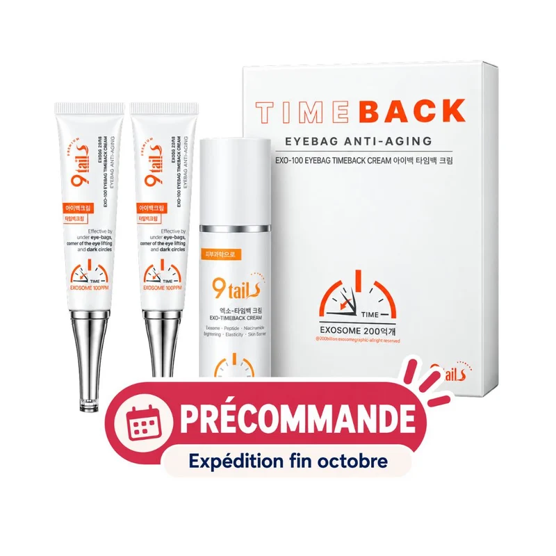 Nine Tails - EXO-100 Pack soin regard liftant anti-âge et anti-poches