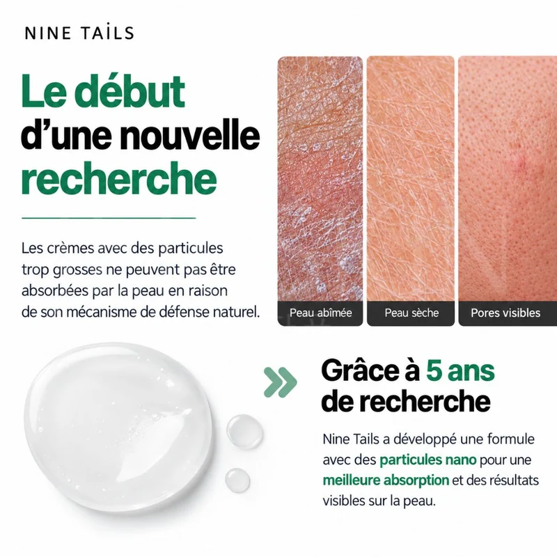Nine Tails - Crème anti-âge raffermissante et régénérante - 50ml