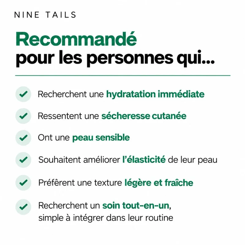 Nine Tails - Crème anti-âge raffermissante et régénérante - 50ml