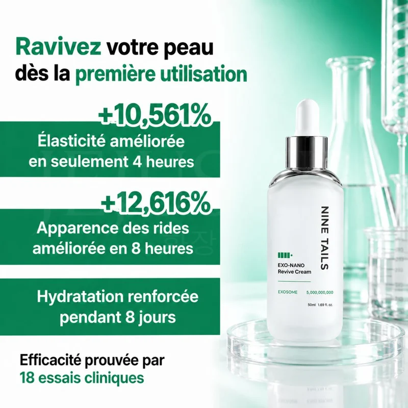 Nine Tails - Crème anti-âge raffermissante et régénérante - 50ml