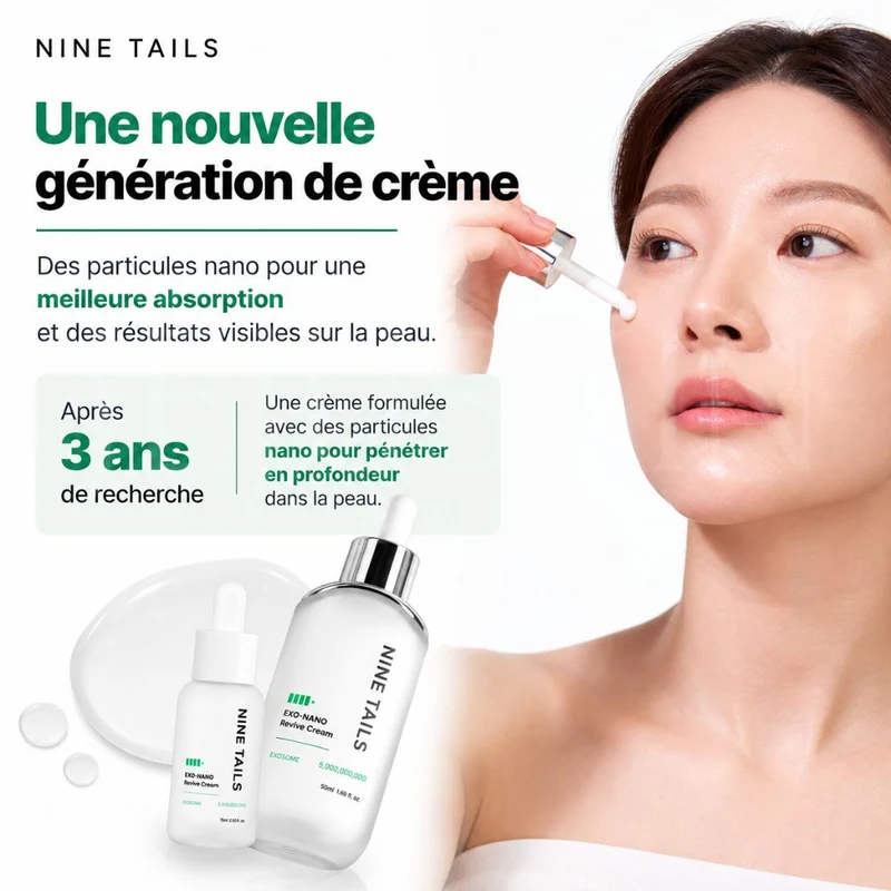Nine Tails - Crème anti-âge raffermissante et régénérante - 50ml