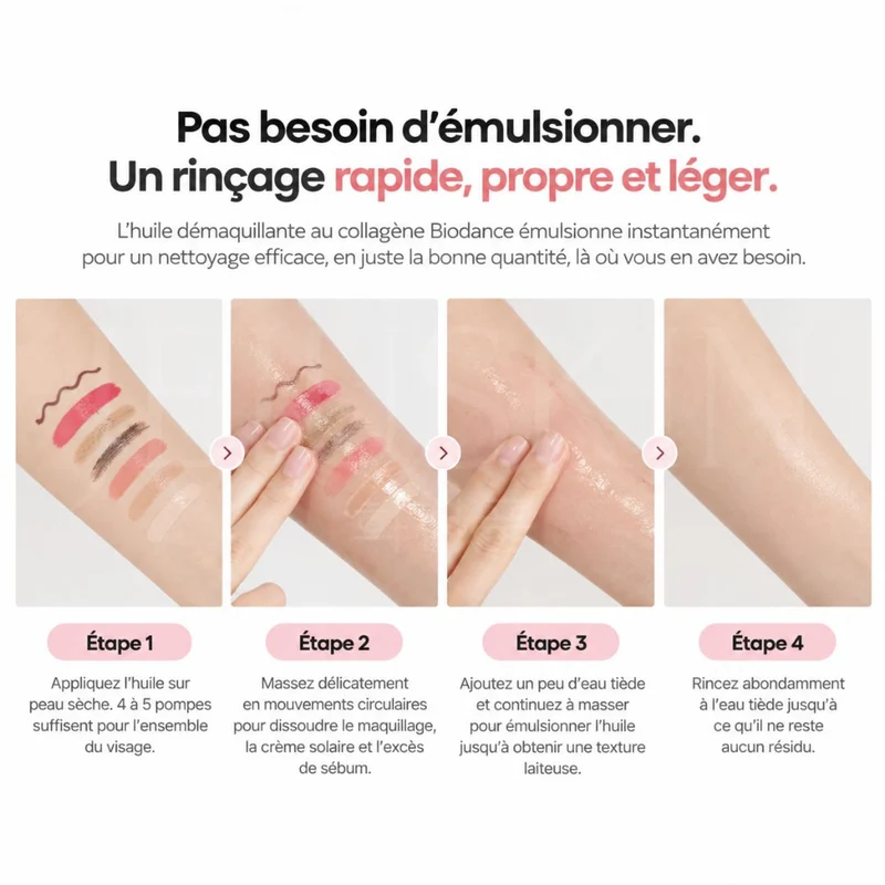 Biodance - Huile démaquillante au collagène - 200ml