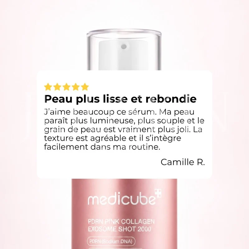 Medicube - Ampoule raffermissante et régénérante Exosome Shot 2000 au PDRN - 30ml