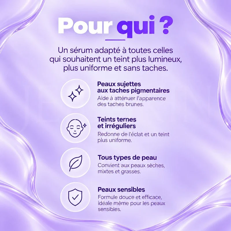 Nine Less - Sérum anti-taches B-Boost à 1% d’acide kojique - 30ml