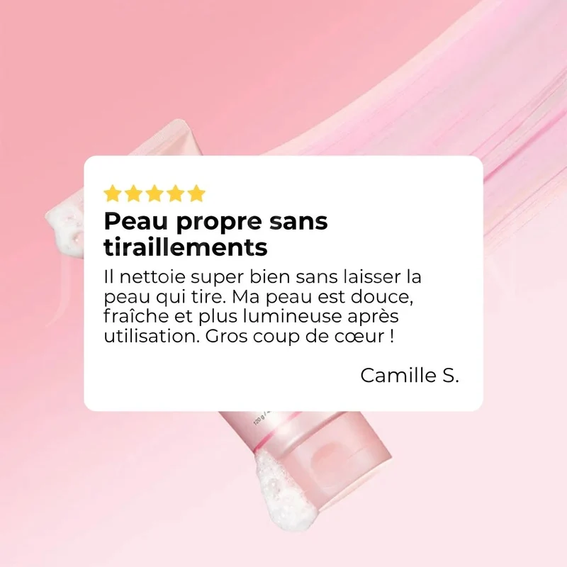 Medicube - Mousse nettoyante éclat au PDRN et glutathion rose - 120g