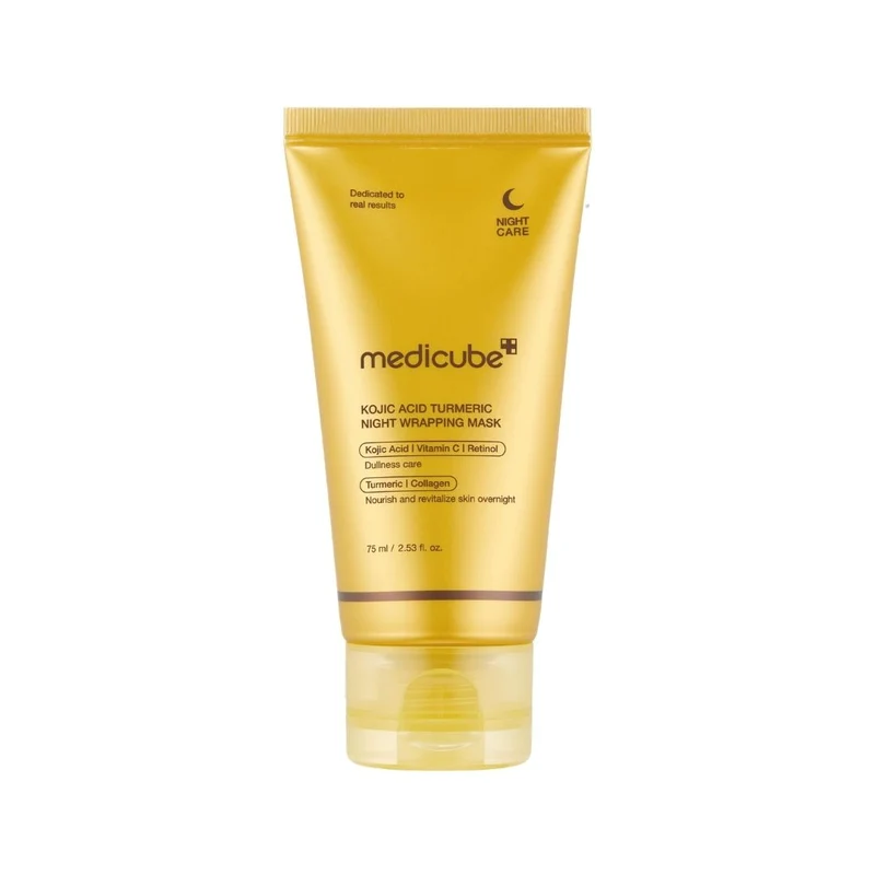 Medicube - Masque de nuit à l’acide kojique et au curcuma - 75ml