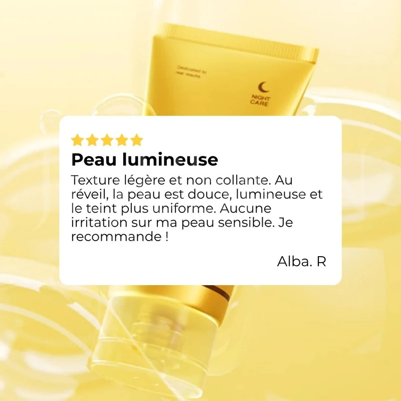 Medicube - Masque de nuit à l’acide kojique et au curcuma - 75ml