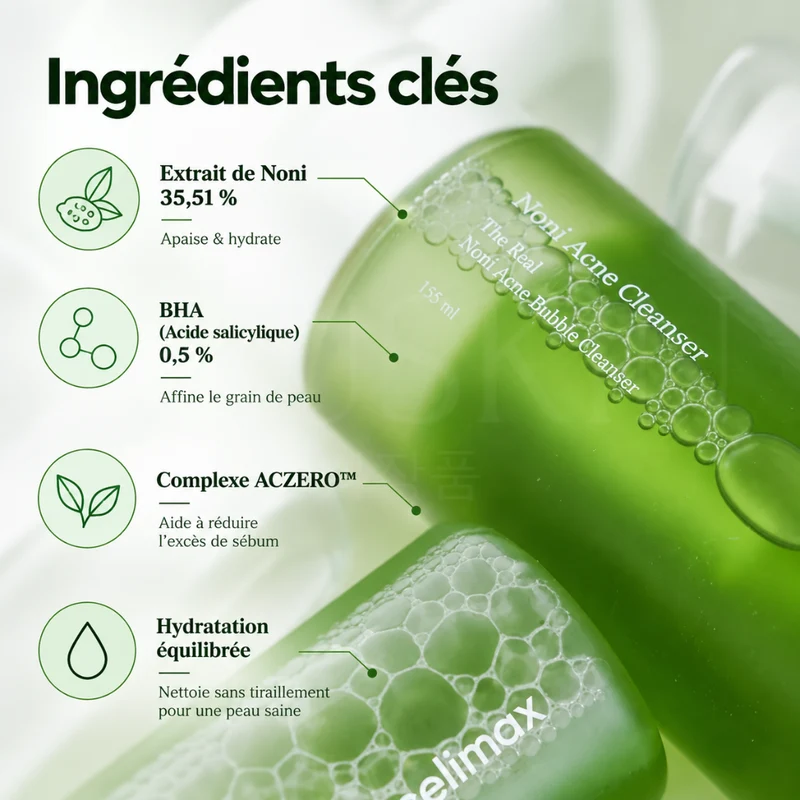Celimax - Nettoyant moussant purifiant au Noni - 155ml