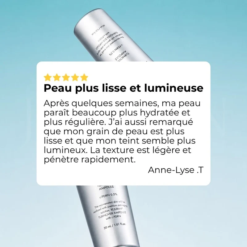 Rejuran - Ampoule anti-âge régénérante et raffermissante au PDRN - 50ml