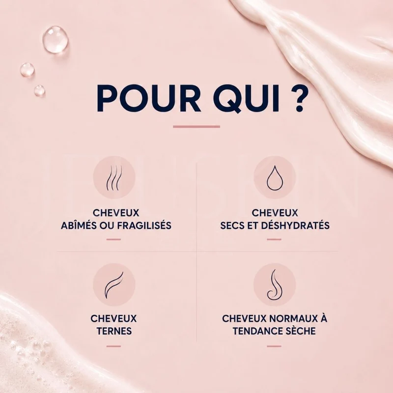 Unove - Shampoing réparateur intense pour cheveux abîmés - 500g