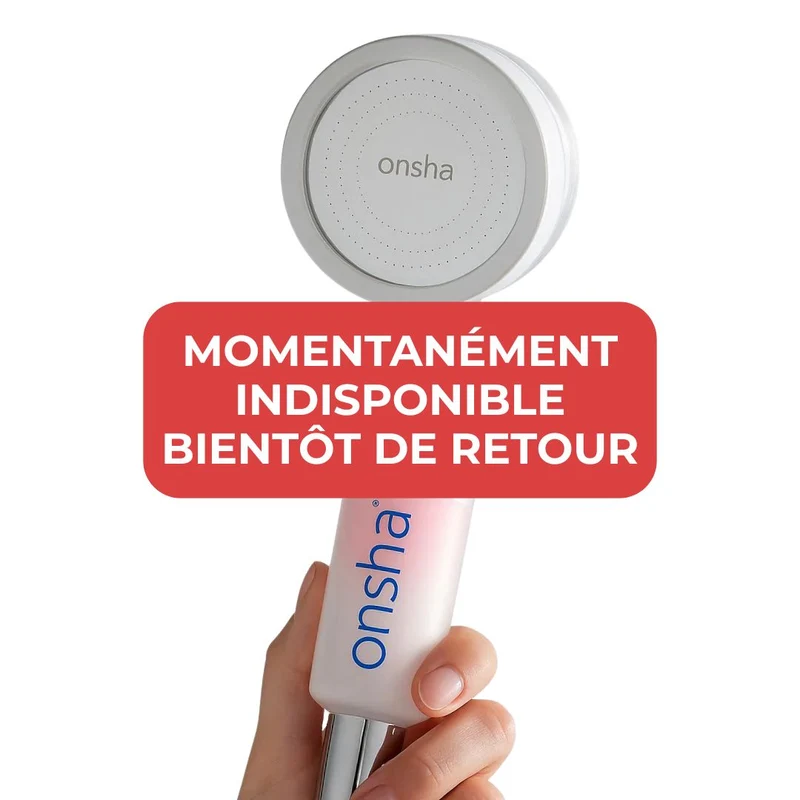 Sullab - Pommeau de douche filtrant et diffuseur d’eau de source Onsha Home (Kit complet maison)
