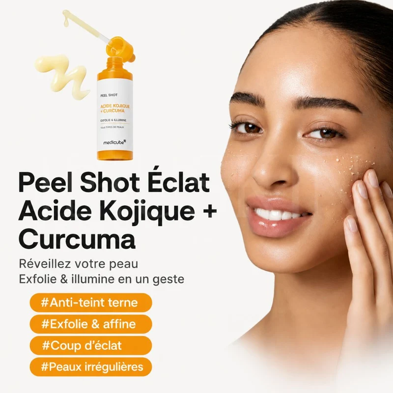Medicube - Peeling anti-taches à l’acide kojique et curcuma - 80ml