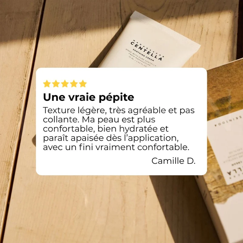SKIN1004 - Crème apaisante à la Centella de Madagascar - 75ml