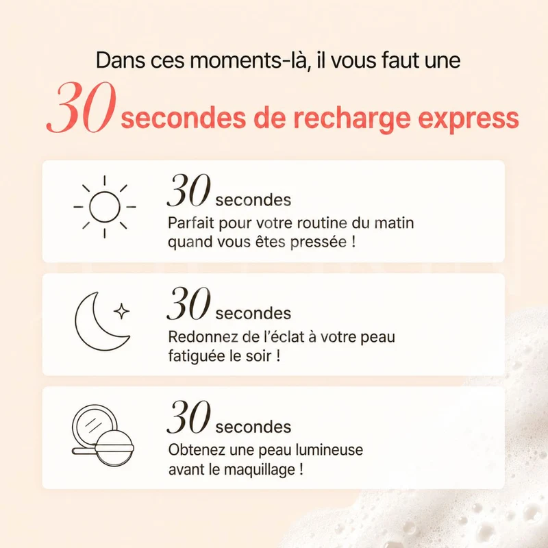 Menokin - Masque express, 30 Seconds Quick Bubble Mask - 95ml