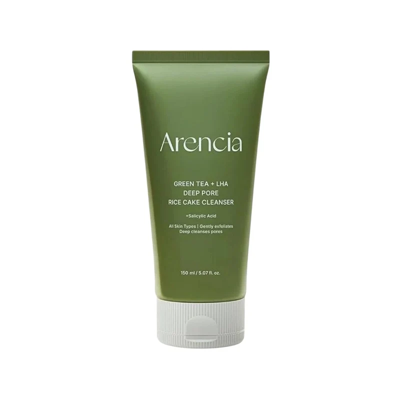Arencia - Nettoyant purifiant au thé vert + LHA pour pores et sébum - 150g
