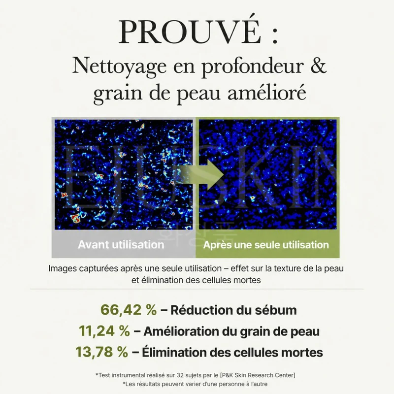 Arencia - Nettoyant purifiant au thé vert + LHA pour pores et sébum - 150g