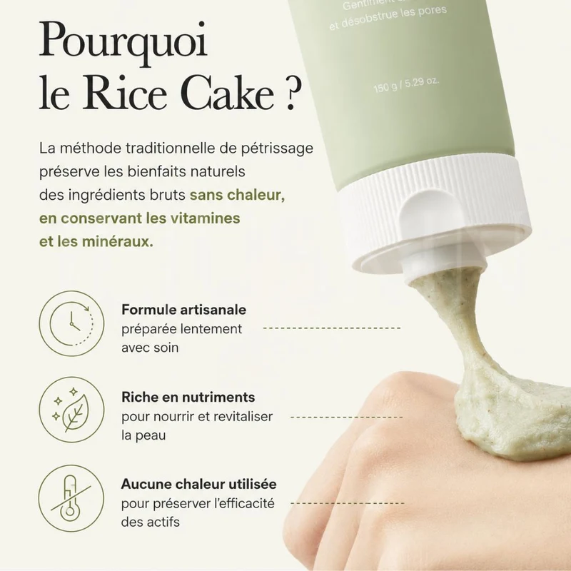 Arencia - Nettoyant purifiant au thé vert + LHA pour pores et sébum - 150g