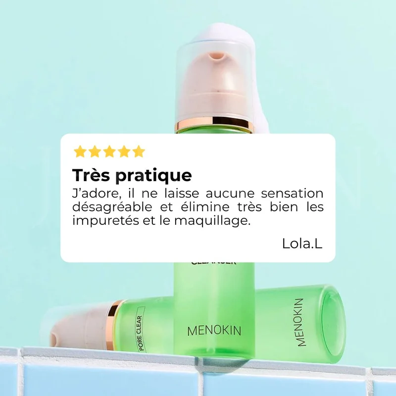 Menokin - Nettoyant moussant 30 secondes - 150ml