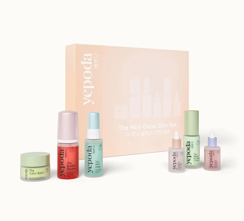 The Mini Glass Skin Set – Coffret Cadeau
