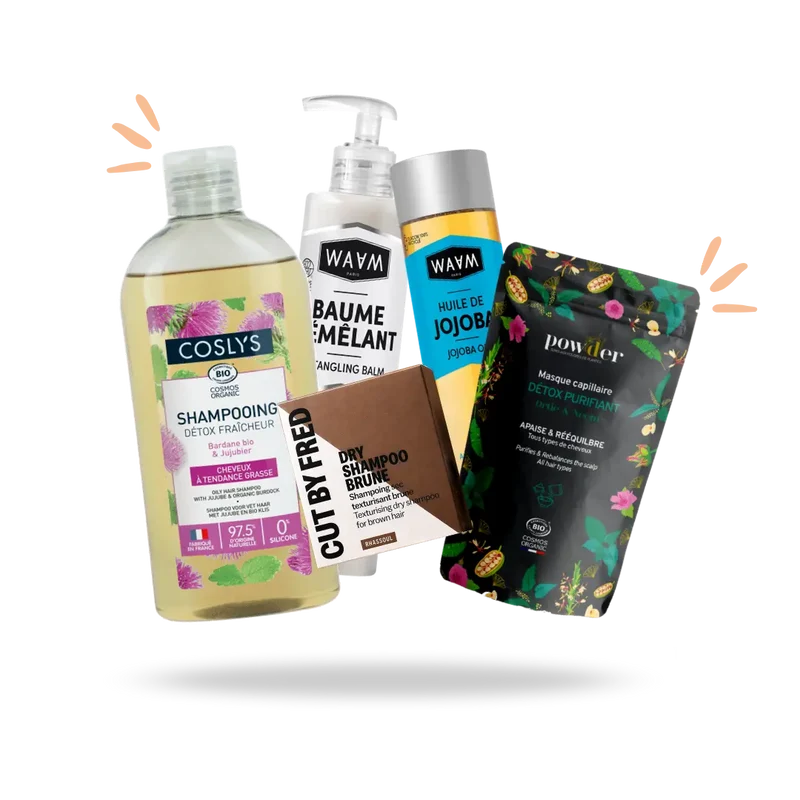 ROUTINE CIBLÉE : RÉGULER CUIR CHEVELU GRAS