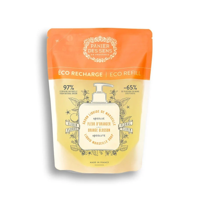 Duo Savon Liquide & Recharge 500ml – Fleur d’Oranger
