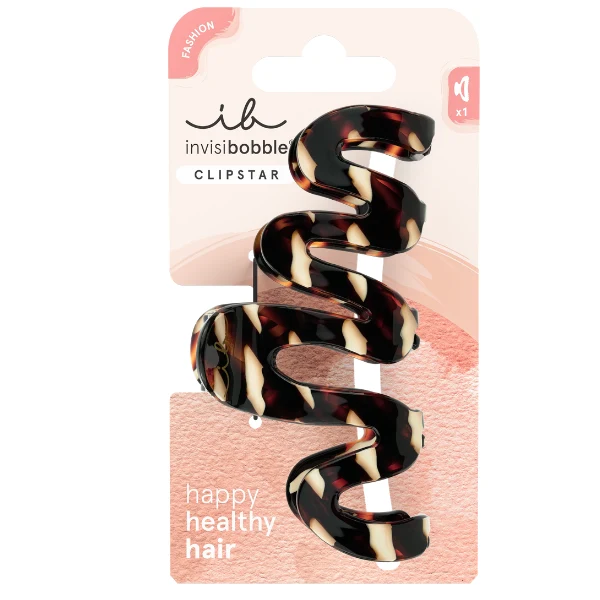 Grande Pince à Cheveux Clipstar L Cacoa Cream - Invisibobble