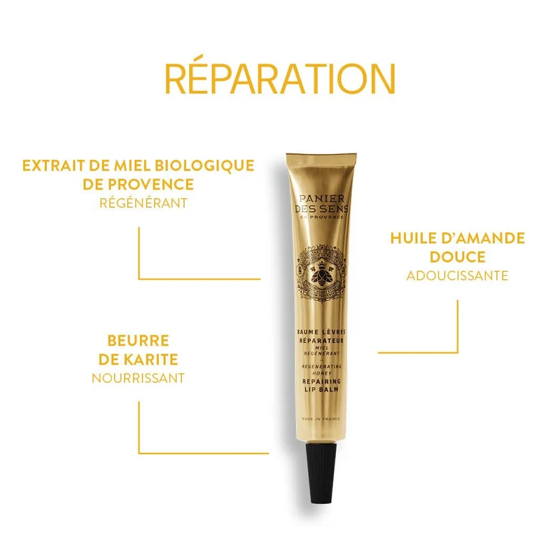 Baume à lèvres Réparateur Miel 15ml