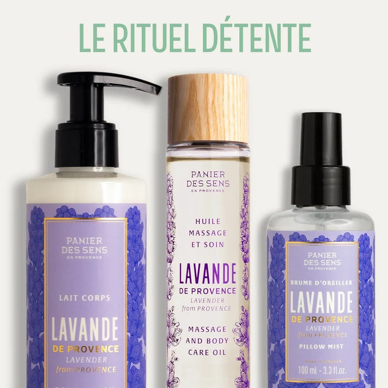 Huile de massage relaxante - Lavande Iconique 100ml