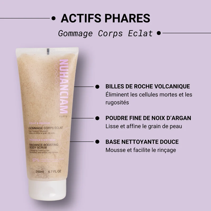 Gommage Corps Éclat