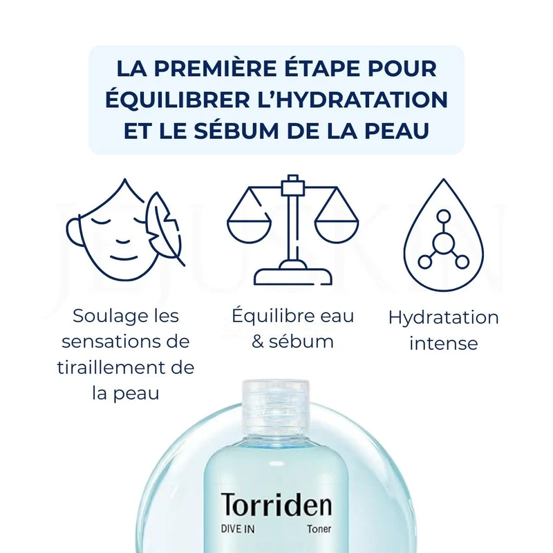 Torriden - Tonique booster d’hydratation à l’acide hyaluronique Dive-In – 200ml