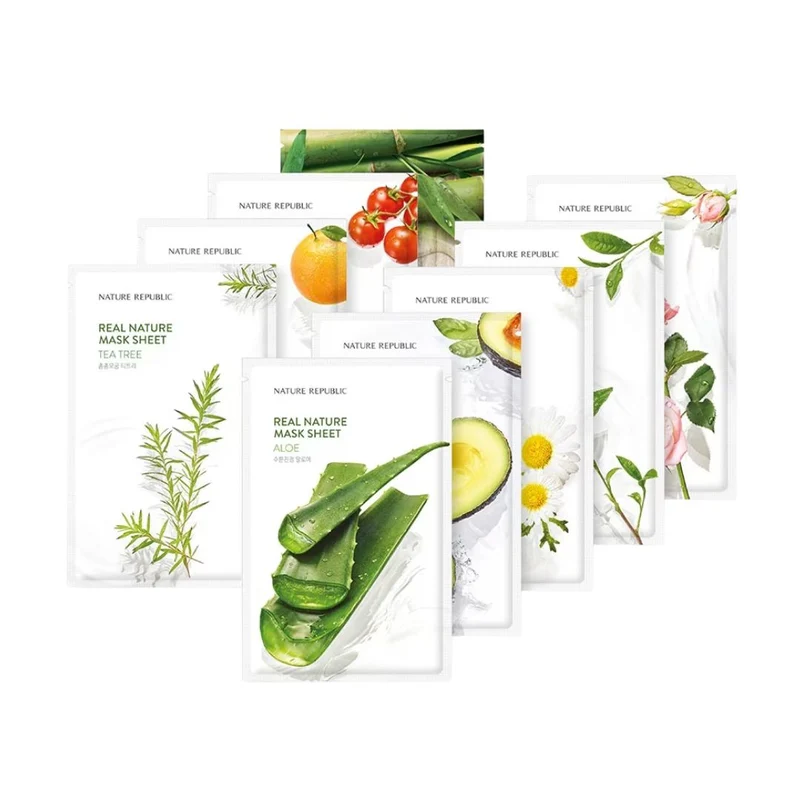 Nature Republic - Masque en tissu hydratant à base d’ingrédients naturels