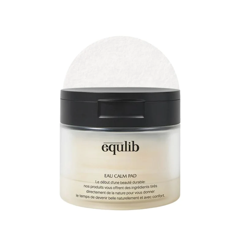 Equlib - Pads hydratants pour les peaux sensibles - Eau Calm - 100 pads