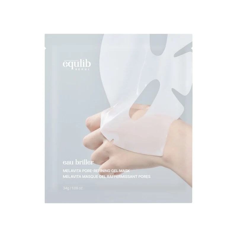Equlib - Masque en gel hydratant Melavita - Pores affinés et peau lissée