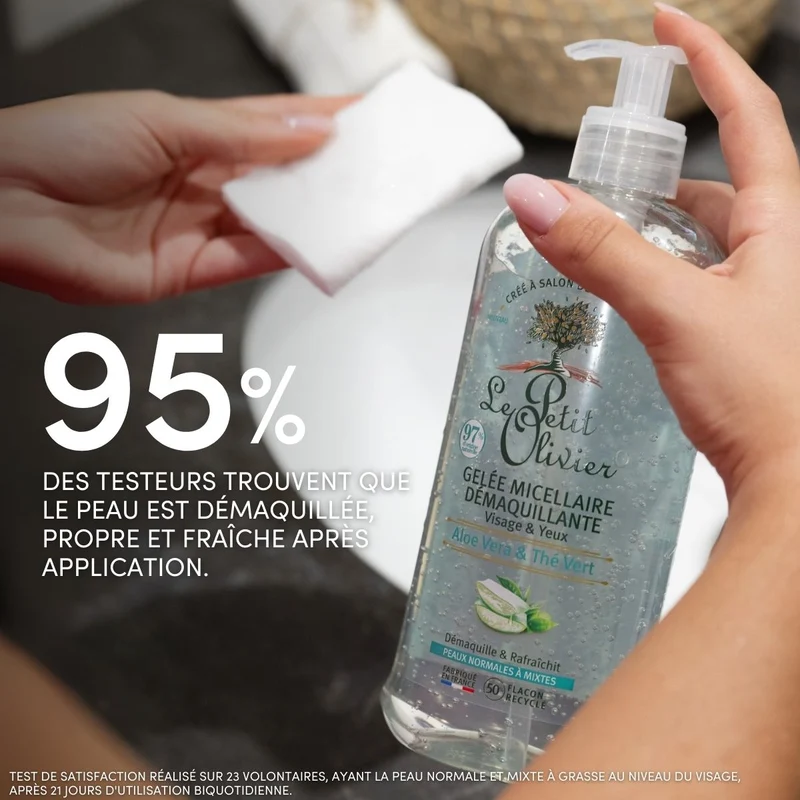 Gelée Micellaire Démaquillante Visage & Yeux