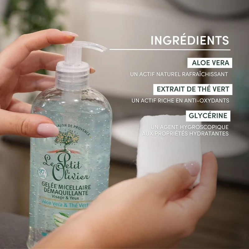 Gelée Micellaire Démaquillante Visage & Yeux
