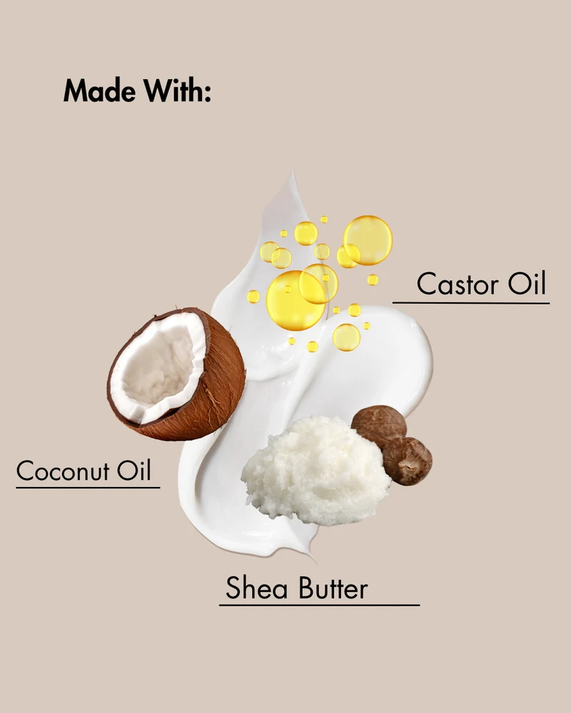 Eau de coco, shampooing Curl Clarity et après-shampooing sans rinçage à la noix de coco