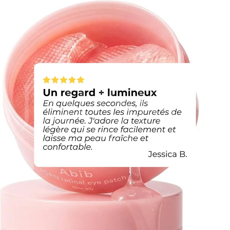 Abib - Patchs en gel pour les yeux au PDRN - 60 patchs