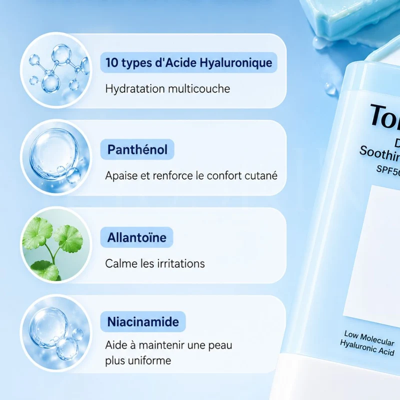 Torriden - Stick solaire apaisant et hydratant Dive-In - 19g