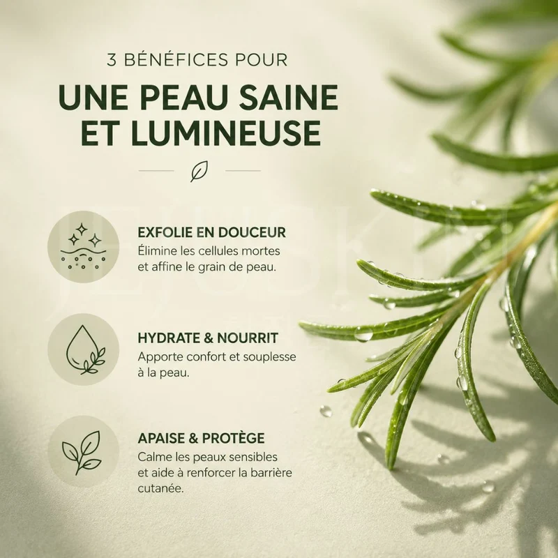 Plu - Gommage pour le corps au romarin - 200g