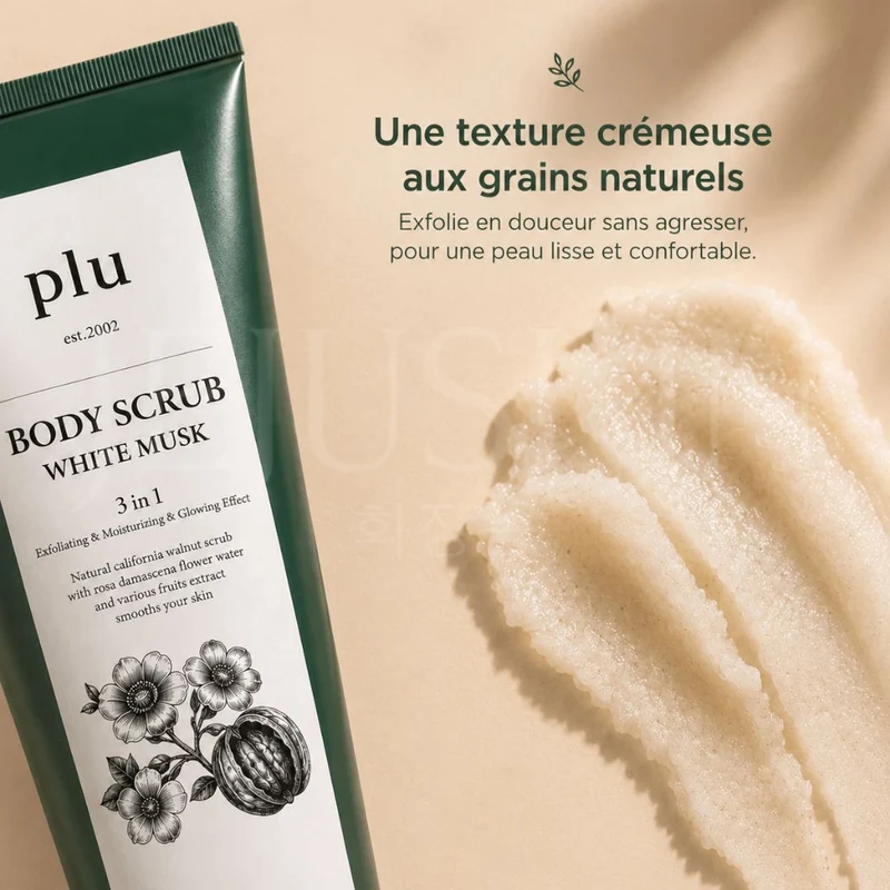 Plu - Gommage pour le corps au romarin - 200g