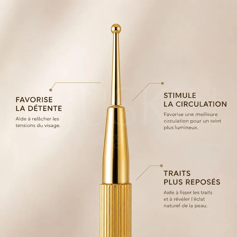 Stylo d'acupression massant pour le visage - Face Pointer
