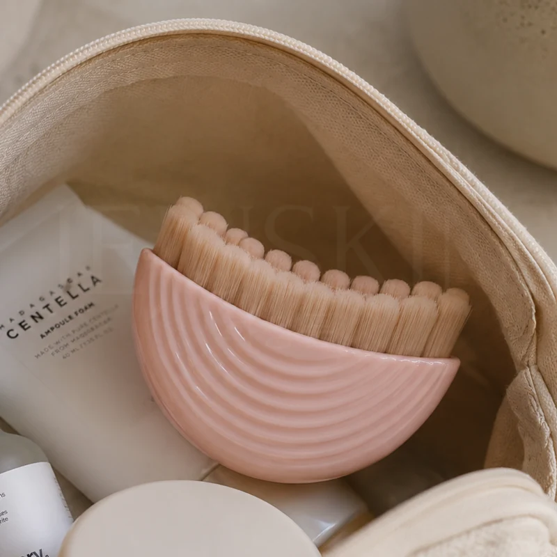 Brosse de drainage lymphatique pour le visage