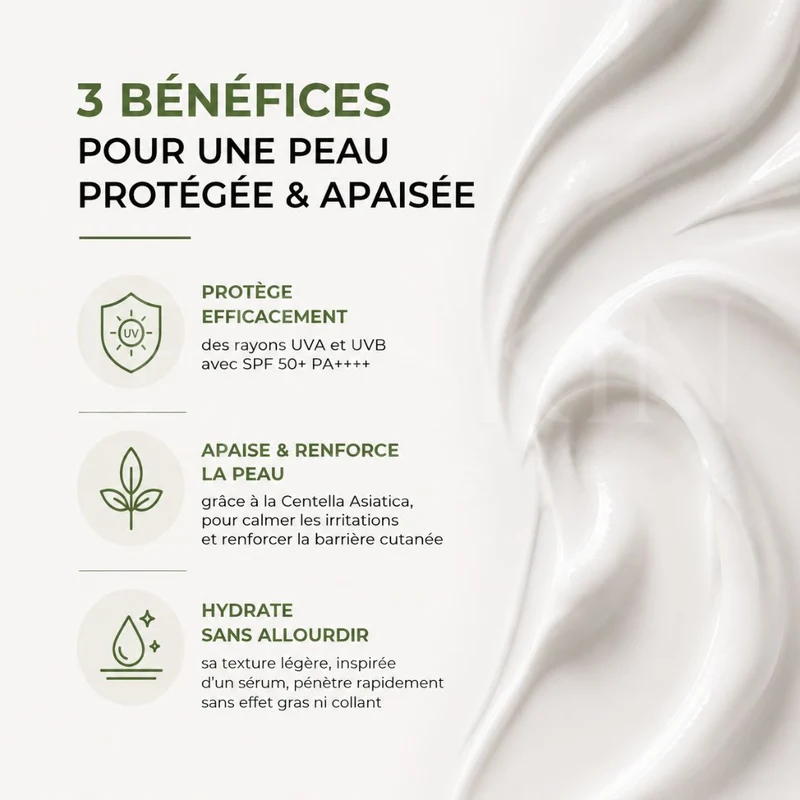 Mixsoon - Crème solaire apaisante à la centella SPF50+ - 50g
