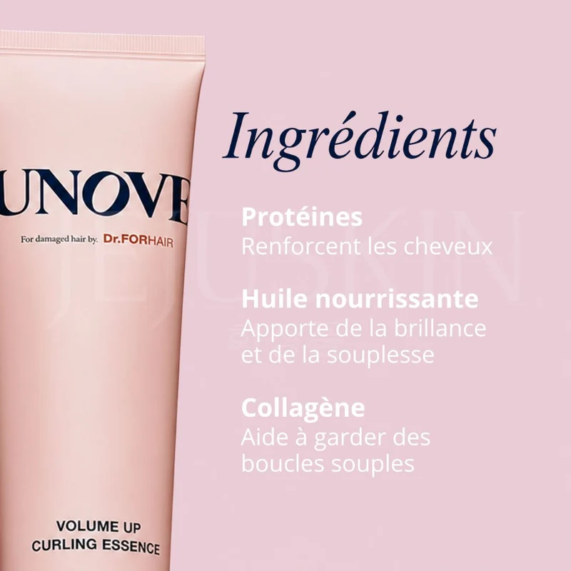 Unove - Essence capillaire Unove volume et boucles - 147ml
