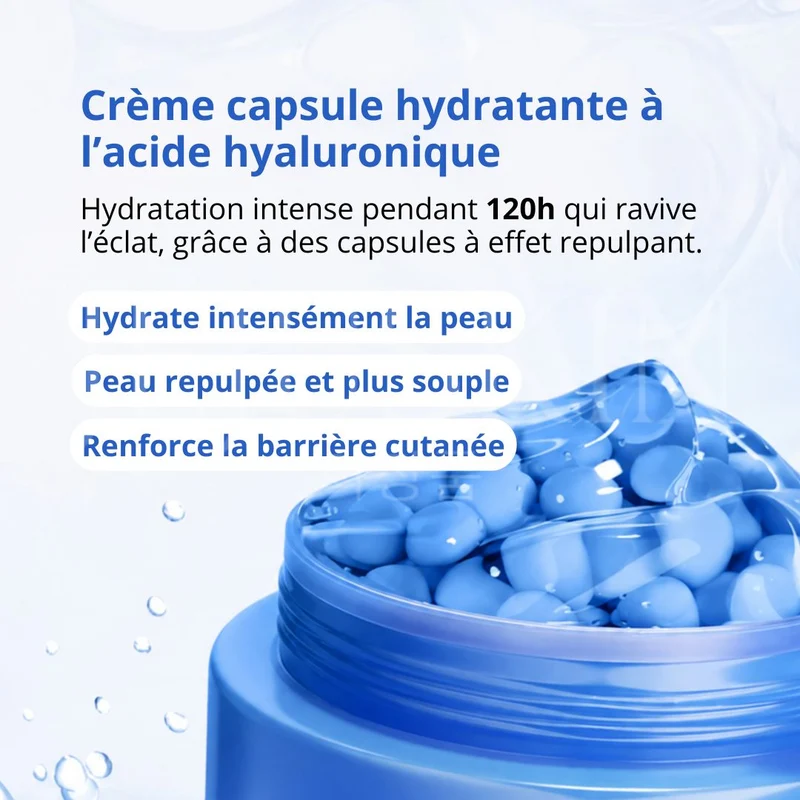 Medicube - Crème capsule hydratante à l’acide hyaluronique - 55g