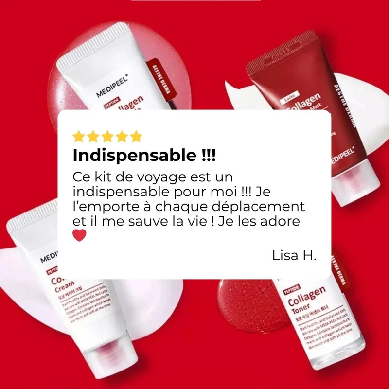 Medi-Peel - Kit découverte anti-âge au collagène Red Lacto