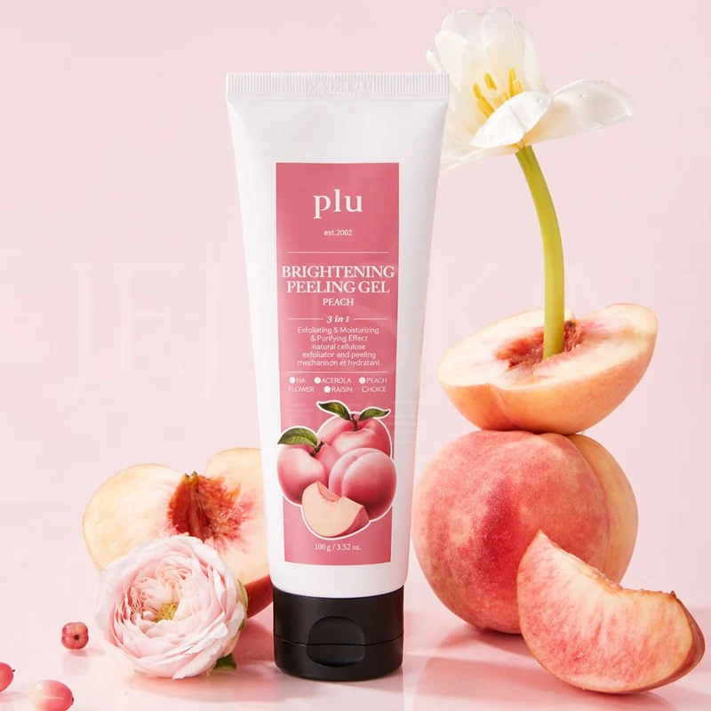 Plu - Gel exfoliant à la pêche - 100ml