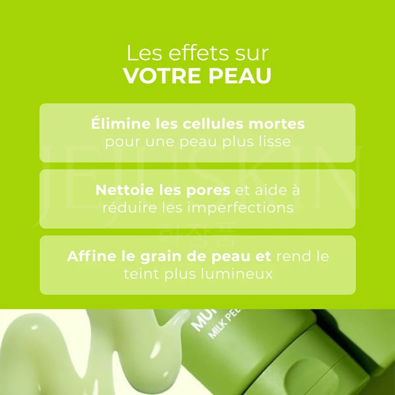 Beplain - Gel exfoliant au lait de haricot mungo - 120ml