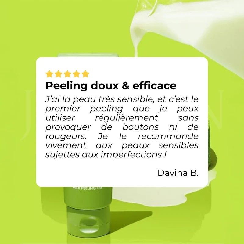 Beplain - Gel exfoliant au lait de haricot mungo - 120ml